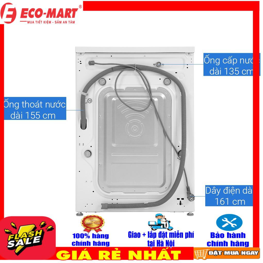 FV1409S2W Máy giặt LG Inverter 9 kg FV1409S2W Mới 2020 (MIỄN PHÍ GIAO + LẮP ĐẶT tại Hà Nội-đi tỉnh liên hệ shop)