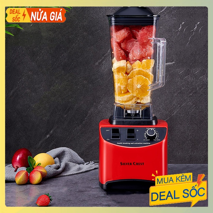 Máy xay công nghiệp Silver Crest xay thịt cá, rau củ công suất 3500W
