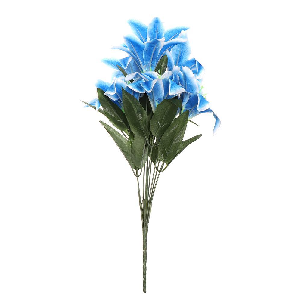 Bó Hoa Lily Giả 10 Bông Trang Trí Tiệc