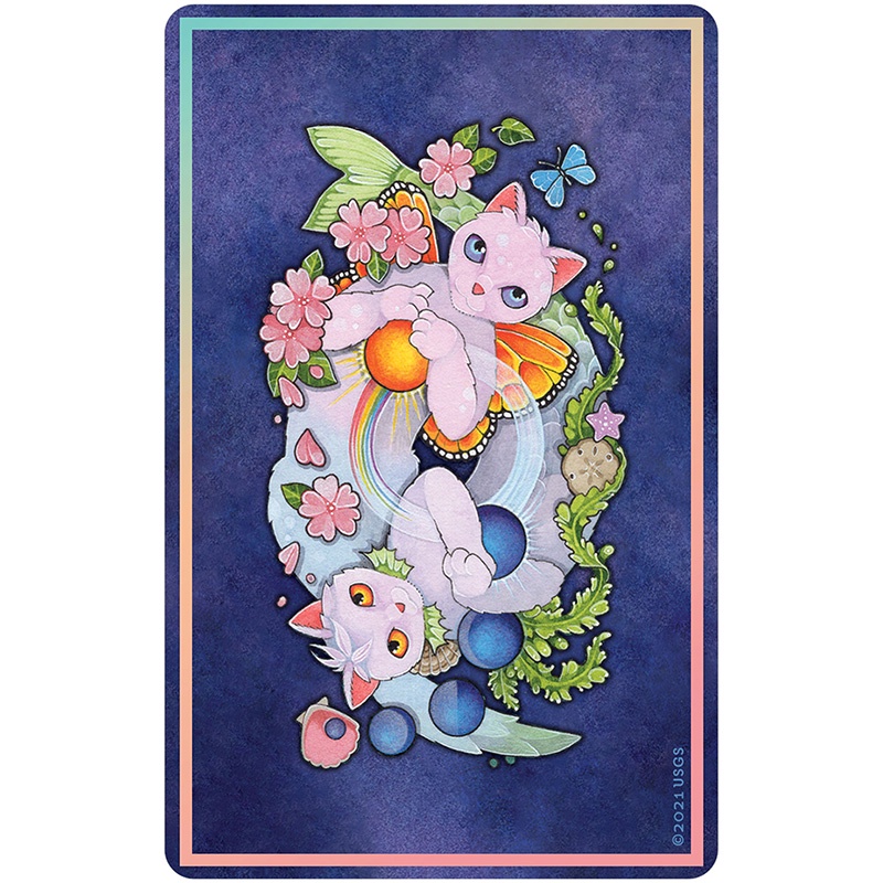 Bộ Bài Affirmations of the Fairy Cats Deck  - Bài Gốc Authentic Chính Hãng 100%
