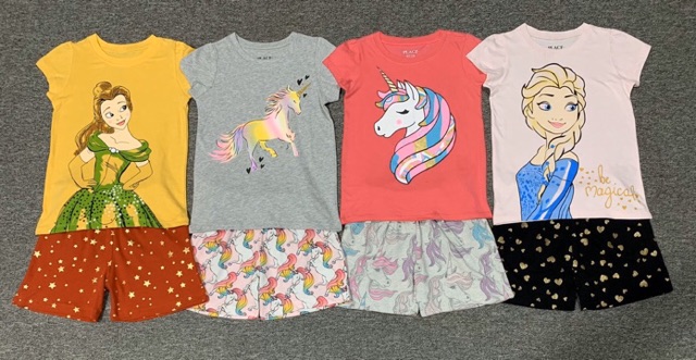 Bộ cottong bé gái