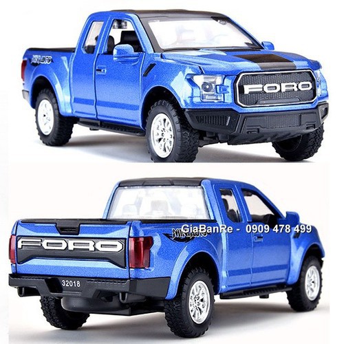 Xe Mô Hình Kim Loại Bán Tải Ford F150 Tỉ Lệ 1:32  - MiniAuto - 9707