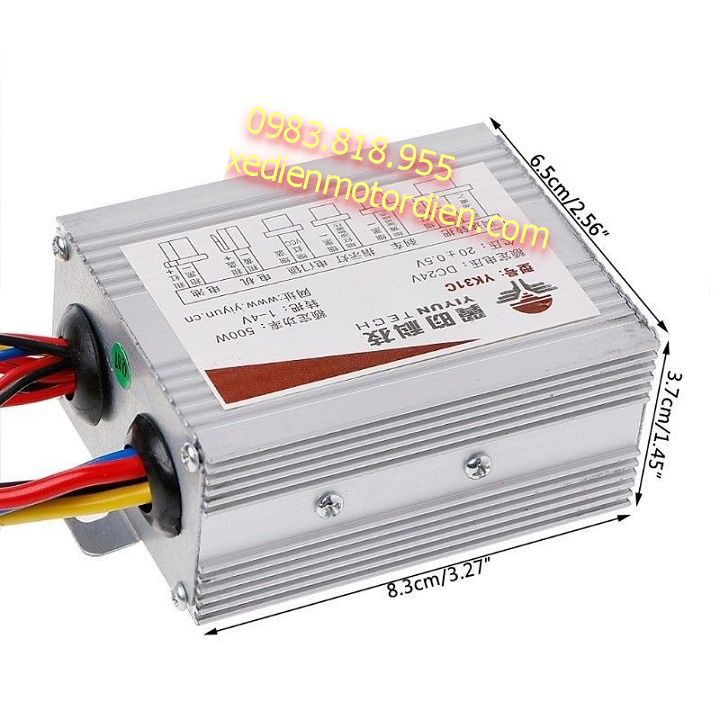 Điều khiển IC điều tốc động cơ24v 500w chổi than hàng chất lượng