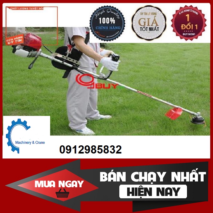 Máy cắt cỏ cầm tay, Máy Cắt Cỏ HONDA  Dây Đeo Lưng chạy xăng Nhập Khẩu Thái Lan,CÓ CHỮ DẬP siêu khỏe siêu bền Chính Hãng