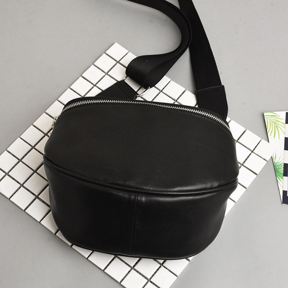 Túi da PU đeo chéo thiết kế đơn giản thanh lịch dành cho nữ