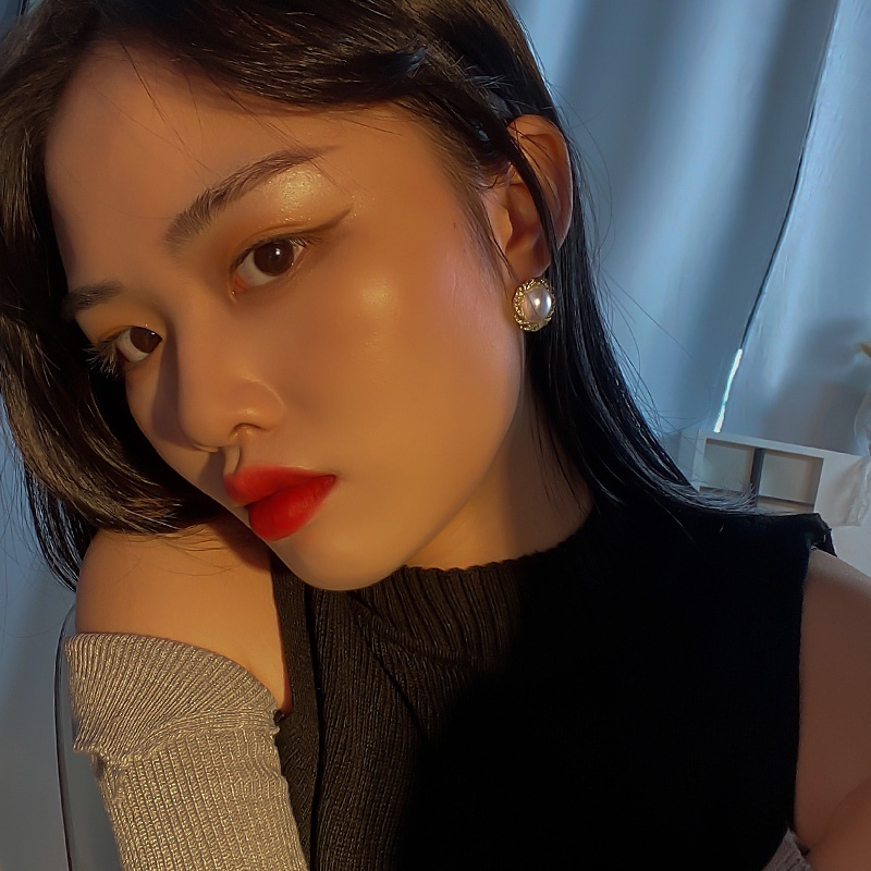 Khuyên Tai Ngọc Trai Đơn Giản