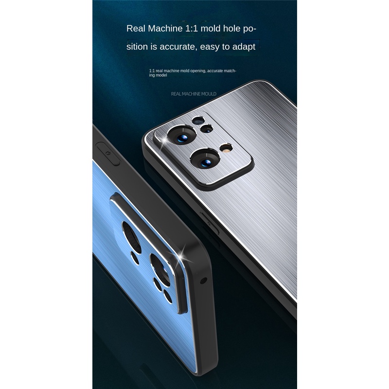 Ốp Điện Thoại Kim Loại Chống Sốc Bảo Vệ Toàn Diện Cho Realme GT NEO3