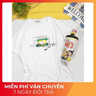 Áo thun nữ tay ngắn in họa tiết tomorrow