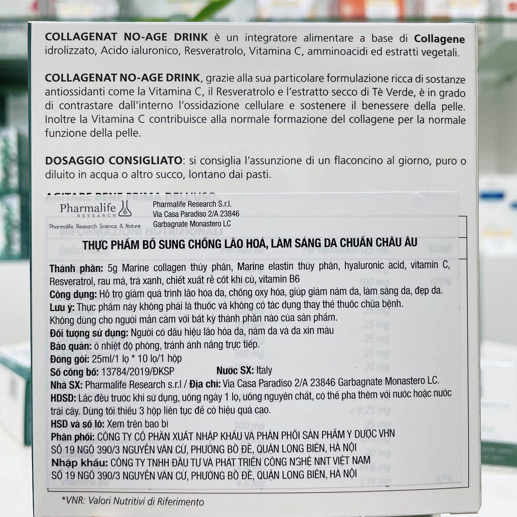 [CHÍNH HÃNG - FREESHIP] CollagenaT No Age Drink - Collagen uống từ đại dương | BigBuy360 - bigbuy360.vn