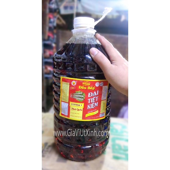 NƯỚC MẮM MEKONG ĐẦU BẾP ĐẠI TIẾT KIỆM 5 LÍT - MEKONG FISH SAUCE