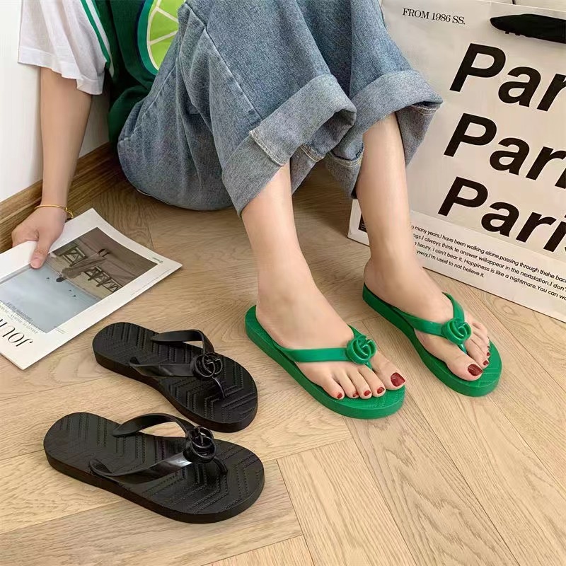 Dép Xỏ Ngón Đế Bằng Thời Trang Mùa Hè Mới