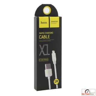 Cáp sạc HOCO X1 - Cáp sạc dùng cho Iphone/Ipad/Samsung/Xiaomi/Oppo/Huawei/Vivo - Chính hãng