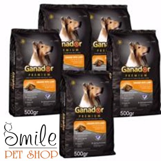 [RẺ NHẤT] Thức ăn hạt khô Ganador cho chó con 400gr - Smile Pet Shop