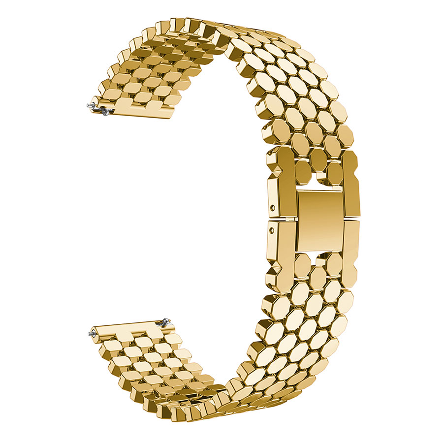 Dây đeo thay thế bằng thép không gỉ 22mm cho đồng hồ Huami Amazfit Gtr 2 2e Gtr2 47mm