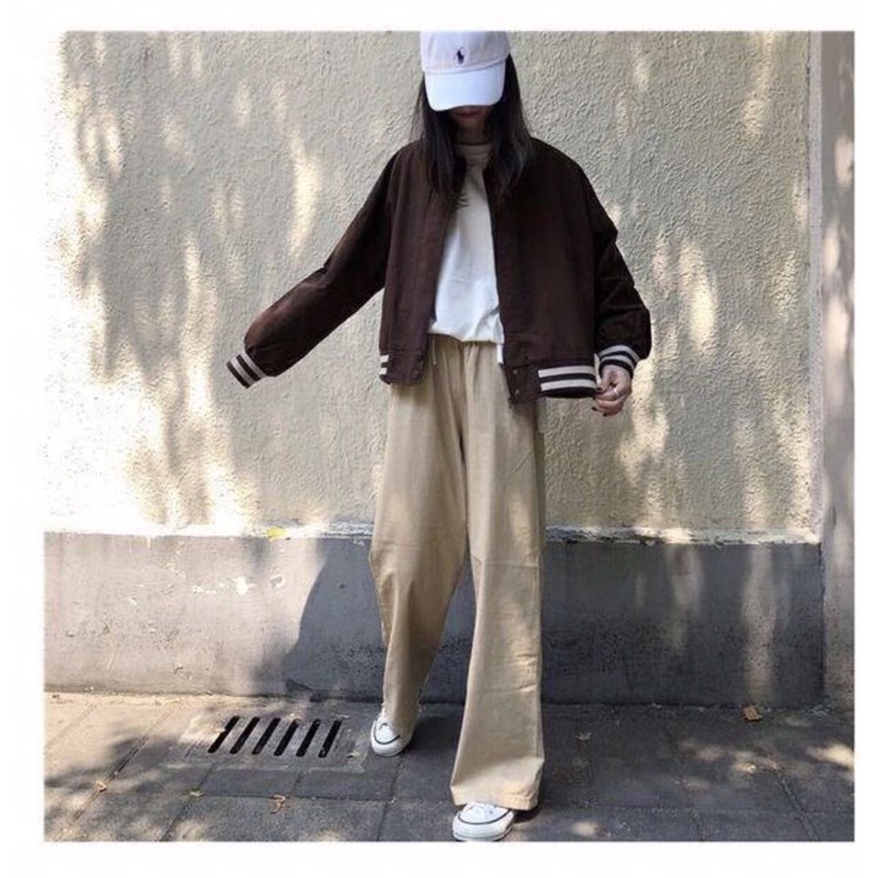 Áo khoác bóng chày dạng ngắn | BigBuy360 - bigbuy360.vn