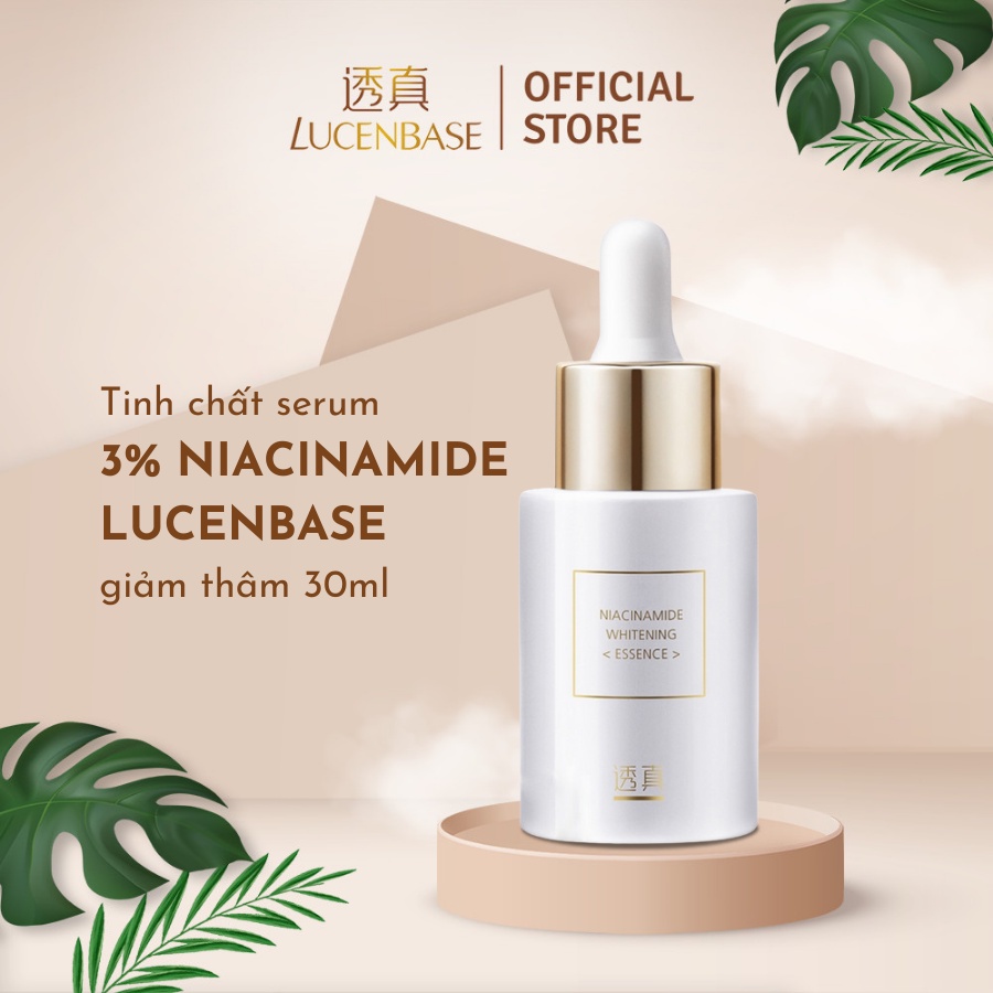 Tinh chất serum 3 % niacinamide LUCENBASE kiềm dầu, giảm thâm, sáng da 30ml