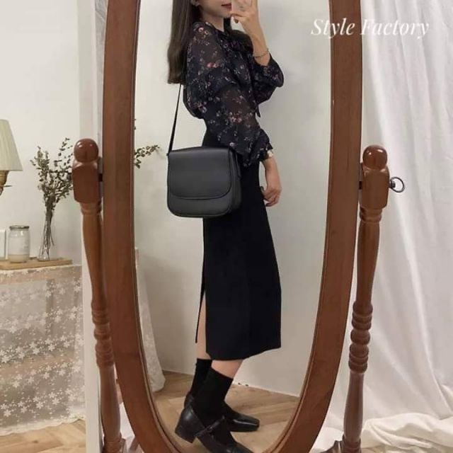 Chân váy dài nữ NHẬT LINH chân váy dài qua gối xẻ tà sau dáng công sở lịch sự sang trọng - CV518