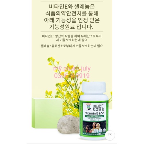 Vitamin E & Selenium 700mg