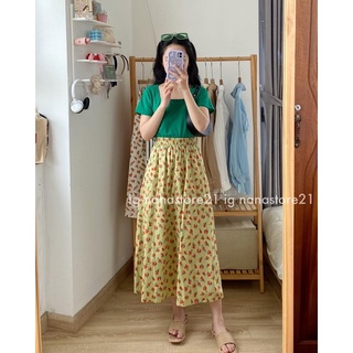 Pull trơn cổ vuông mỏng