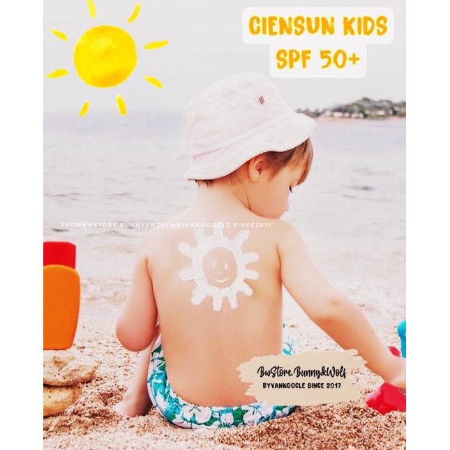 Kem Chống Nắng CienSun Kids SPF 50+ nội địa Đức [Hàng Air - Date mới nhất]