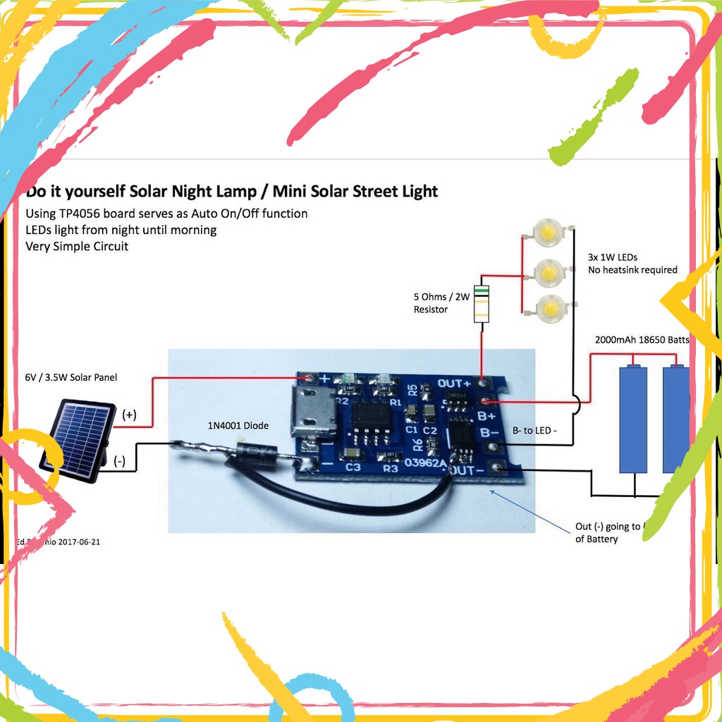 QP MCV Mạch Sạc 1S Pin Lithium - Li-ion - 18650 TP4056 với kiểm soát an ninh Pin 2