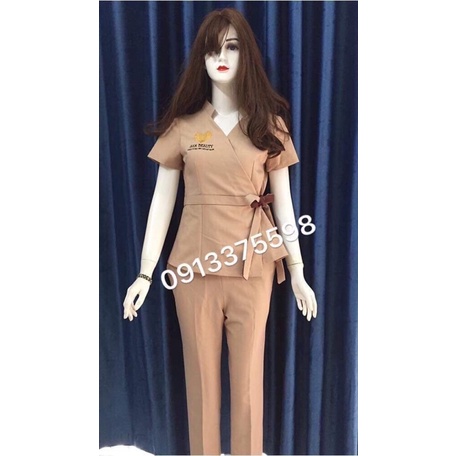 Đồng phục Nv SPA cao cấp