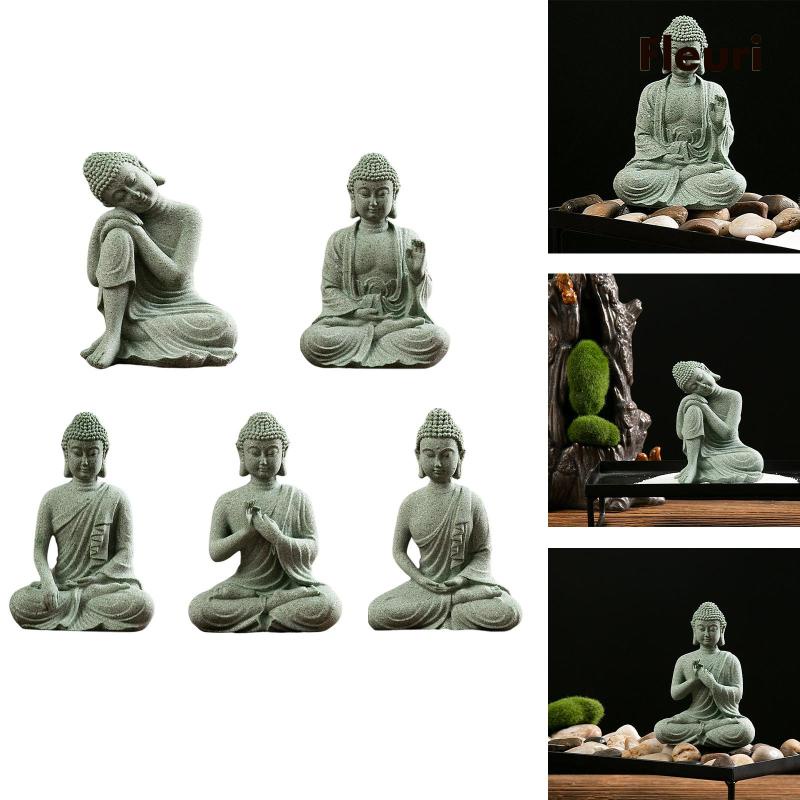 Tượng Phật Bằng Đá Cát Dùng Trang Trí Nhà Cửa