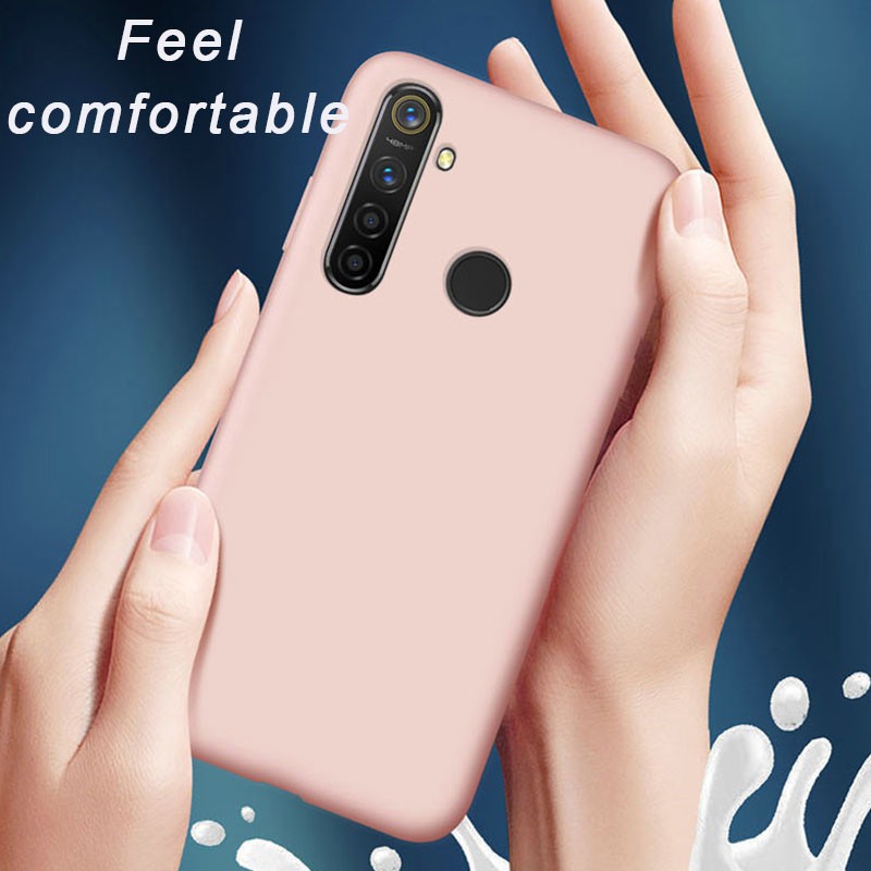 Ốp lưng điện thoại bằng Silicone mềm dành cho Realme 55Pro