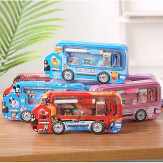 Hộp Đựng Bút Hình Xe Hơi Kèm Bộ Dụng Cụ Học Tập ( Bé Trai, Bé Gái )