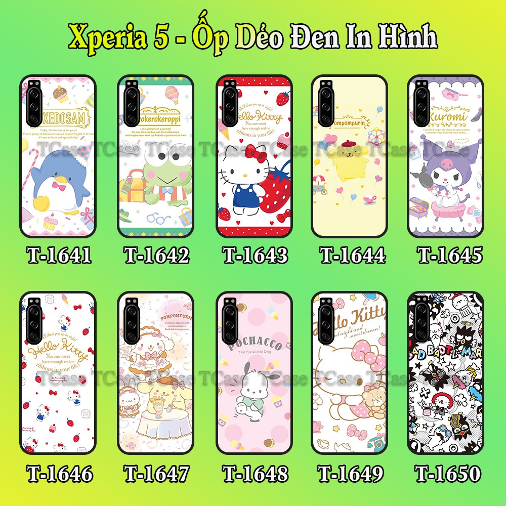Ốp Lưng TPU Silicon Sony Xperia 5 / Sony Xperia 5 Mark II In Hình Nhiều Mẫu Phần A