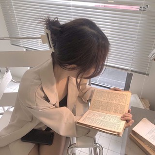 [có sẵn] set Blazer + váy đen ôm ULZZANG STYLE