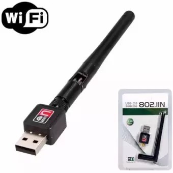 [siêu rẻ] USB THU WIFI 802 CÓ RÂU, CÓ KÈM ĐĨA DRIVER [shop yêu thích]