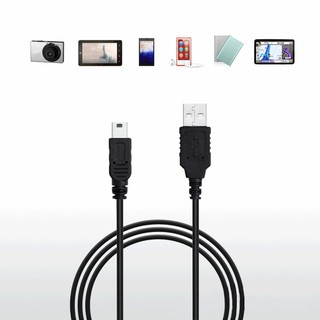 Usb 2.0 a male to mini 5 pin b charge data cable adapter