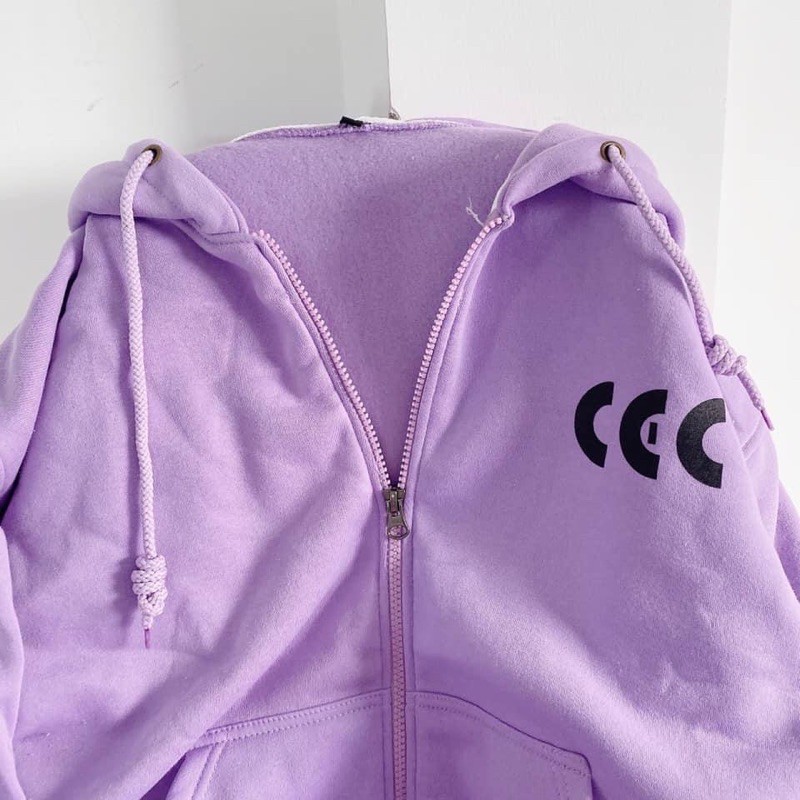 (CÓ SẴN) Áo khoác nỉ lót bông CEC unisex