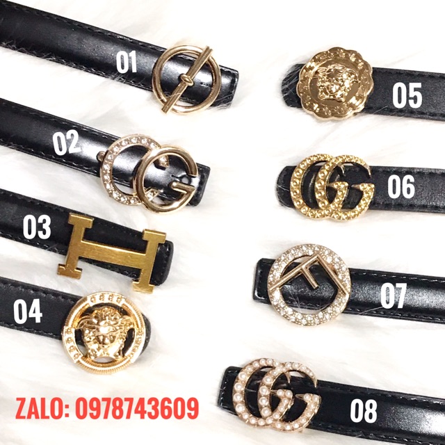 [Chỉ thanh toán với AirPay] Thắt lưng nữ 2cm Siêu rẻ Siêu chất