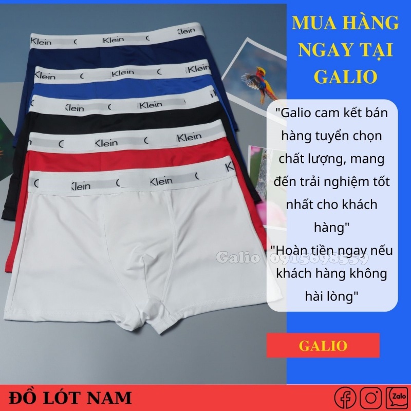 Quần shịp nam thun lạnh quần sịp xì nam đùi sexy thoáng mát chất liệu cao cấp chính phẩm - GALIO