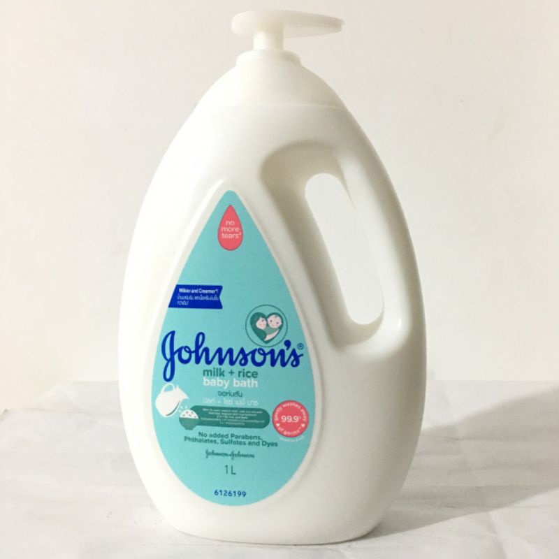 Sữa tắm cho mẹ và bé Johnson's Baby milk & rice 1000ml