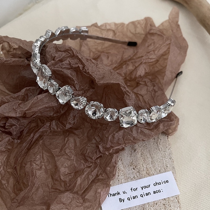 Cài tóc đính đá pha lê phong cách Hàn Quốc dành cho nữ