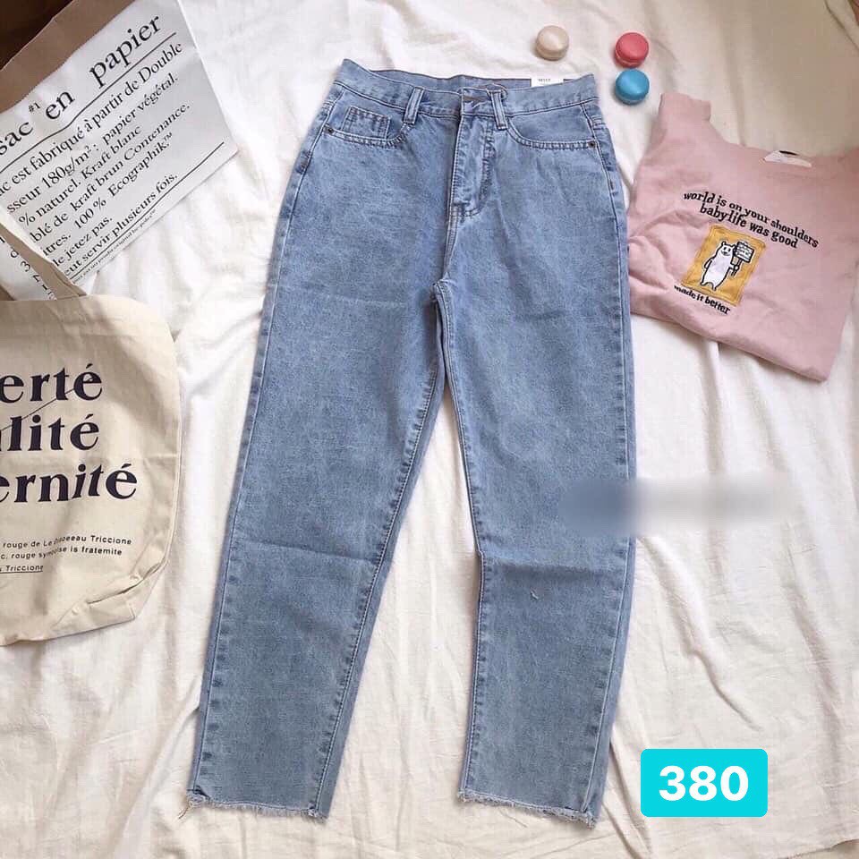 QUẦN BAGGY JEAN NỮ TÍNH THẢ LAI SÀNH ĐIỆU NHẸ NHÀNG BTA04 - MUA NGAY
