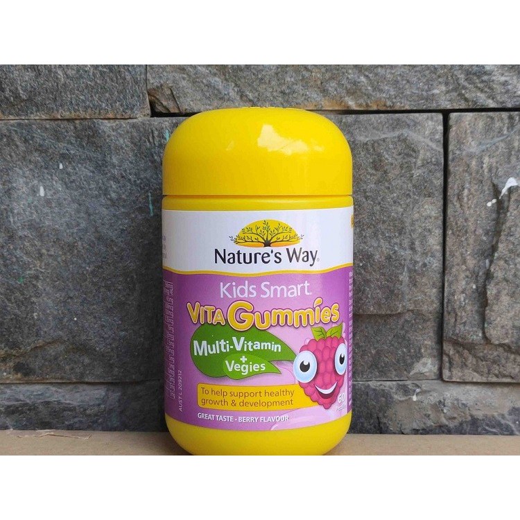 Kẹo dẻo Gummies Vitamin D3 500IU, Tổng hợp Kids Smart- Úc