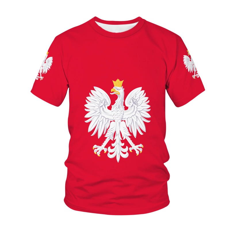 Áo Thun Tay Ngắn In Hình Cờ Nước Nga 3D Thời Trang Cho Nam Nữ