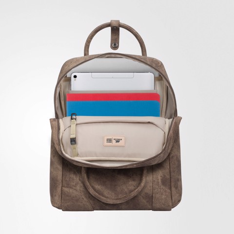 Balo Laptop Nữ Thời Trang RIVACASE 8925 - Kiểu dáng nữ tính, chất liệu PU Leather bền bỉ, chống thấm tốt