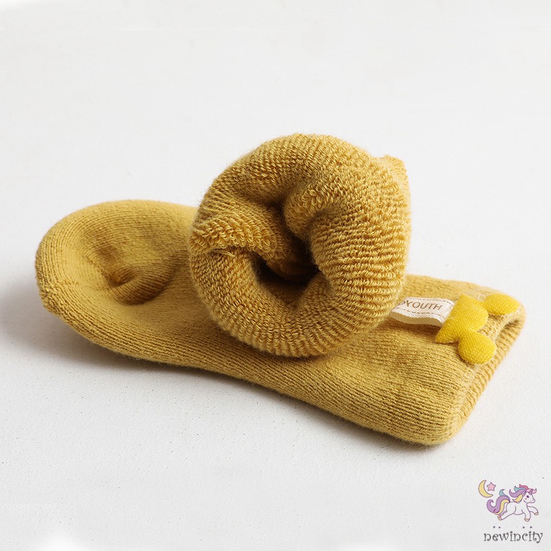 Vớ cotton chống trượt phong cách Hàn Quốc dành cho bé sơ sinh