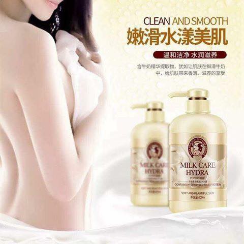 sữa tắm con bò