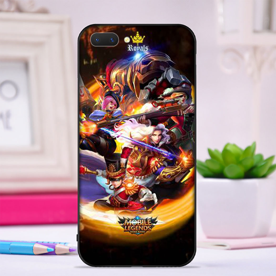 Ốp Lưng Silicone Mềm Phong Cách Game Thủ Lĩnh Thẻ Bài Cho Oppo F9 F11 R17F17 Pro A9 F1 Plus R9S A1K F17 A73 2020