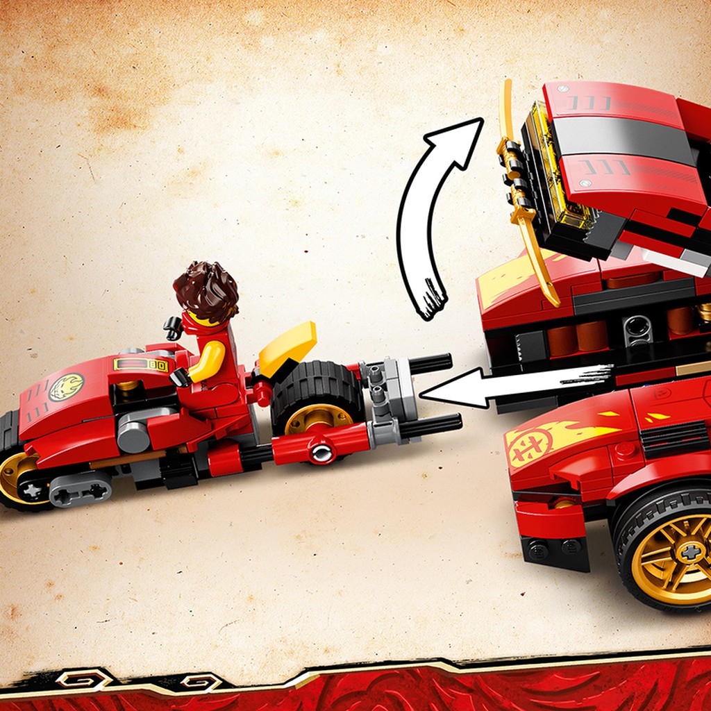 LEGO Ninjago Siêu Xe Chiến Đấu Của Kai 71737