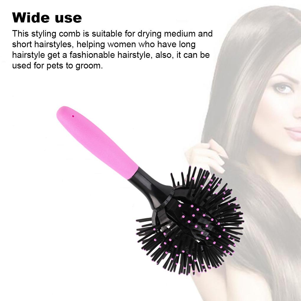 Lược Chải Tóc Xoăn Bằng Nhựa Đa Năng Tiện Dụng Cho Salon / Gia Đình DIY