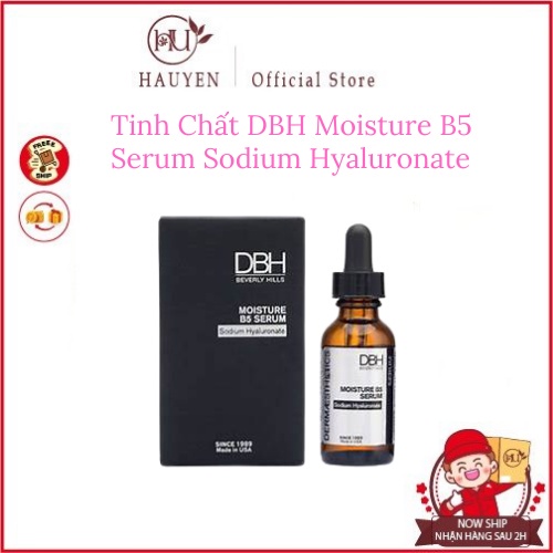 DBH Moisture B5 Serum Sodium Hyaluronate , Tinh chất hỗ trợ phục hồi tái tạo da [ CHÍNH - HÃNG ]