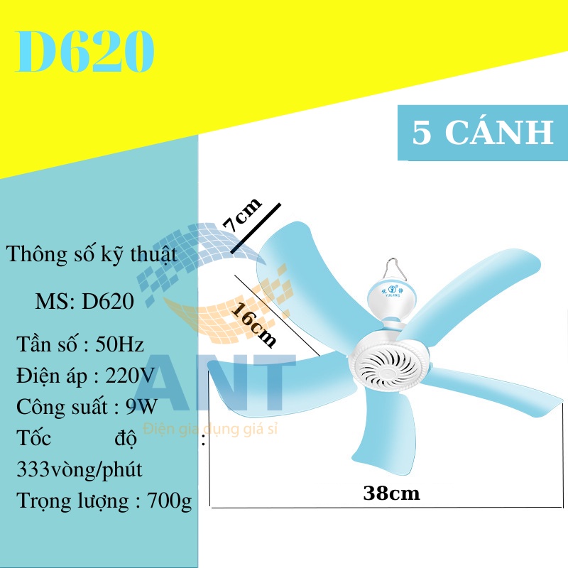 Quạt mùng màn, quạt trần mini, quạt đuổi muỗi, quạt em bé