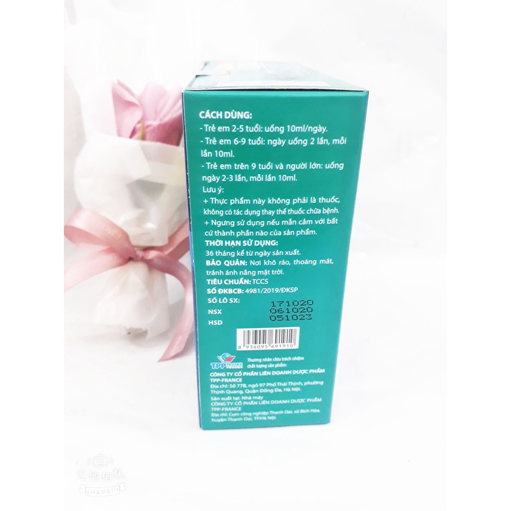 Bổ mắt ống EYEVIT CORKE, giúp đôi mắt sáng khỏe, giảm nguy cơ thoái hóa điểm vàng, đục thủy tinh thể, mờ mắt, khô mắt